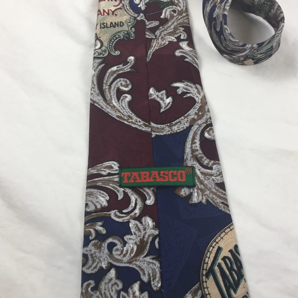 Tabasco vintage silk